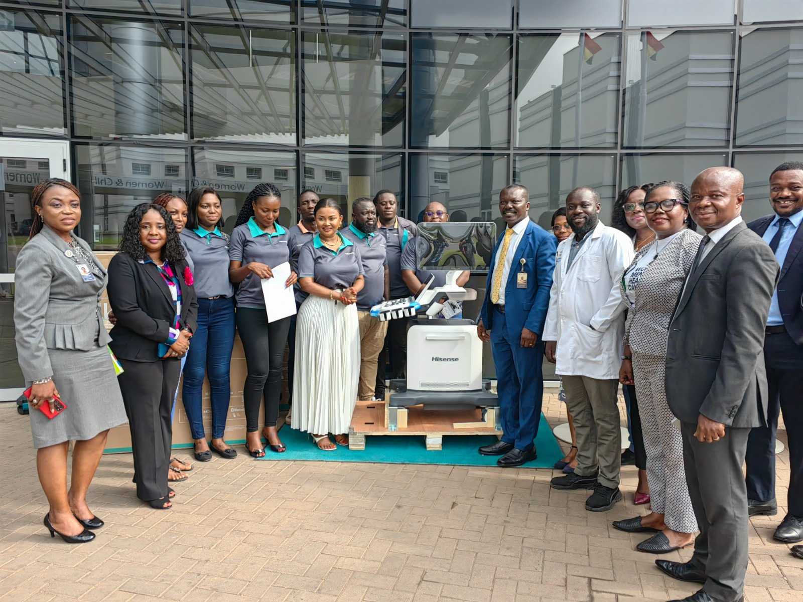 Hisense Ghana donates over $50,000 worth of items to UGMC