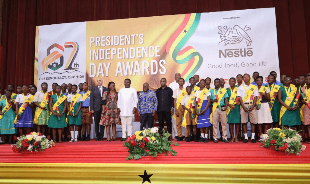 Nestle Ghana, MoE award 46 students at President’s Independence Day Awards