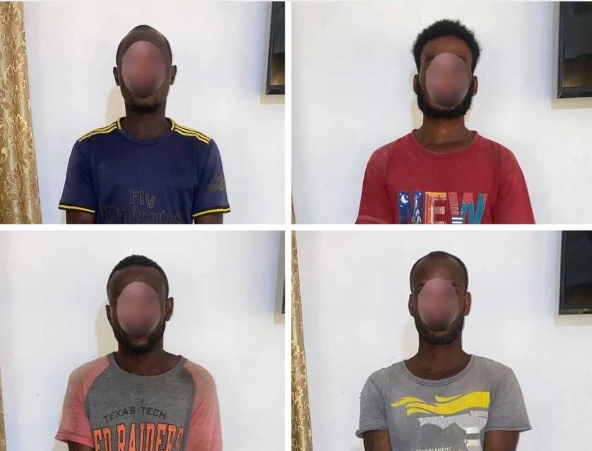 4 persons arrested for stealing Agenda 111 building materials at Awutu Bereku
