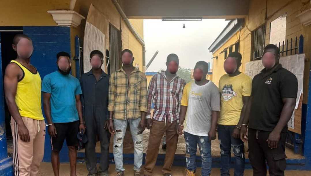 8 suspects arrested for attacking Metro Mass Transit in Sunyani