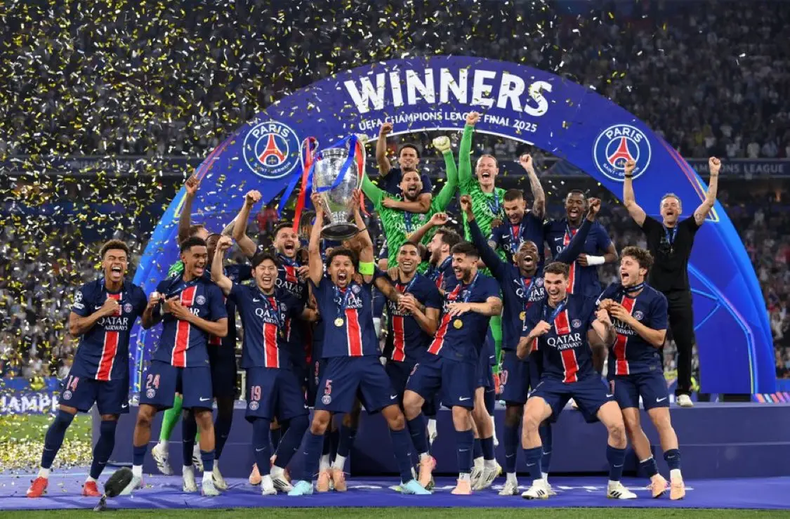 PSG clinch first ever UCL title after thrashing Inter Milan