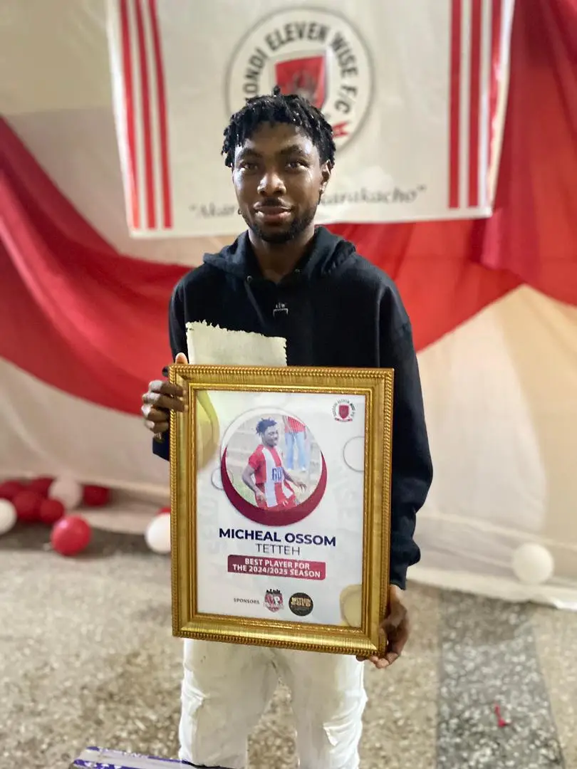 Michael Ossom Tetteh wins Sekondi Eleven Wise player of the season