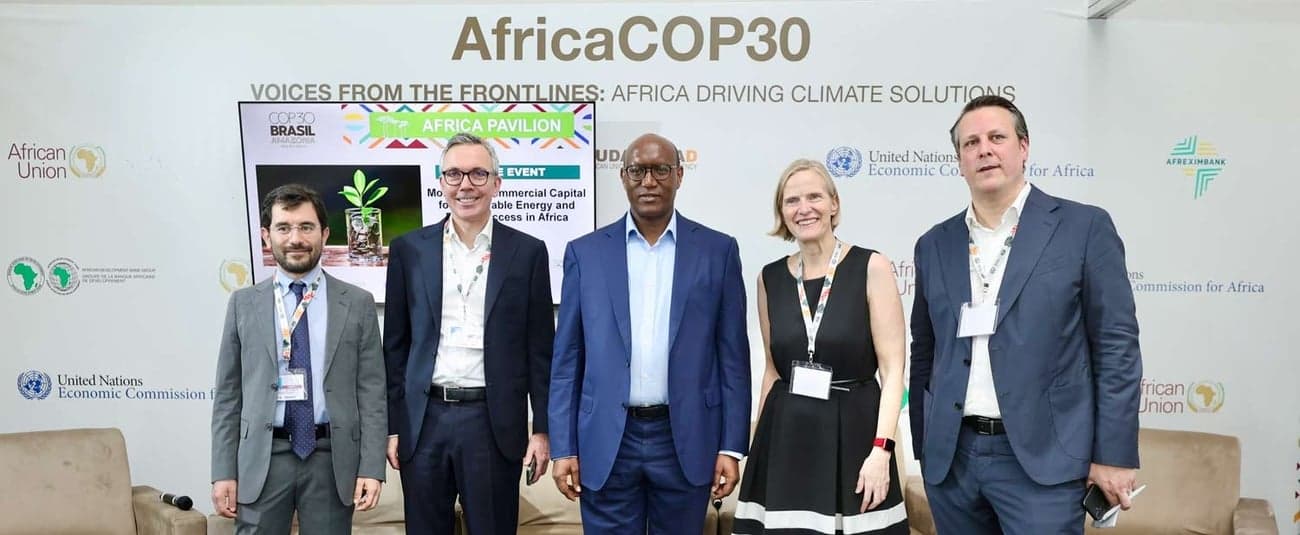 COP30: AfDB’s SEFA mobilises nearly EUR50 million in new commitments for just energy transition and Mission 300