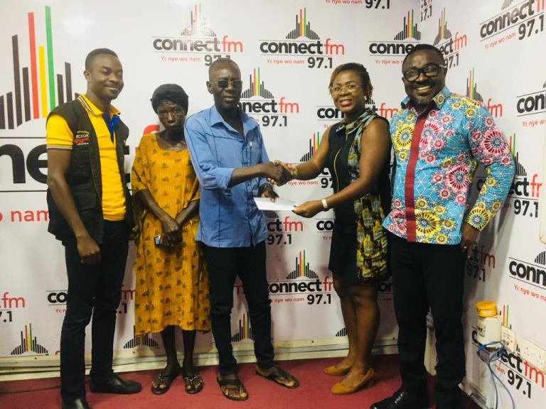 Connect FM listeners raise over GH¢5k for poor couple who wanted GH¢600