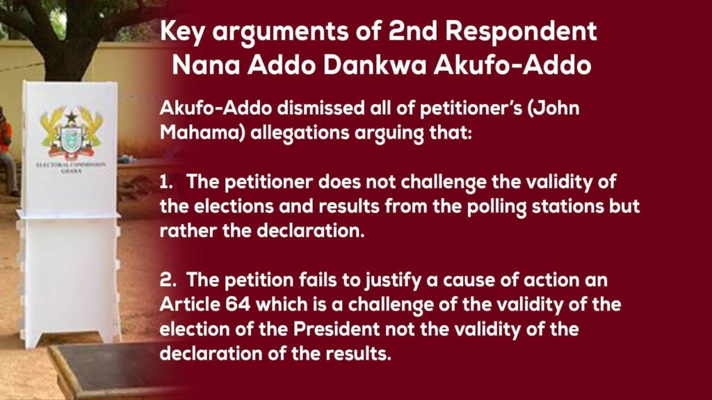 Election Petition: Why Akufo-Addo wants the suit ‘thrown away’