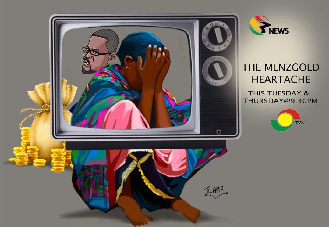 Cartoon] The Menzgold Heartache: Shows Today & Thursday @9:30pm on TV3 |  