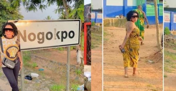 Stop that nonsense, we transact serious business - Nogokpo chief confirms Afia Schwar's visit