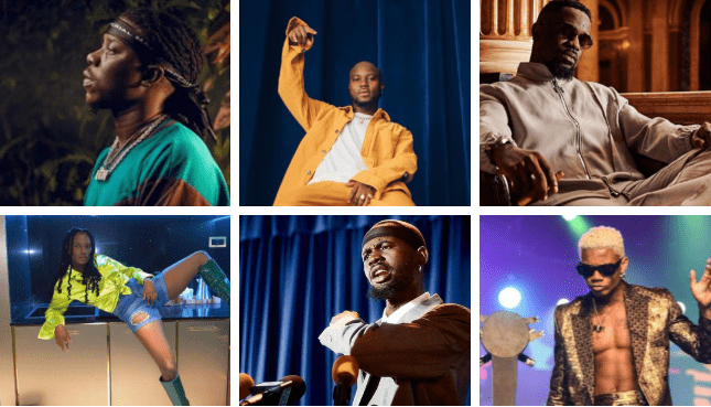 The Big Six of Ghana's Current Music Scene
