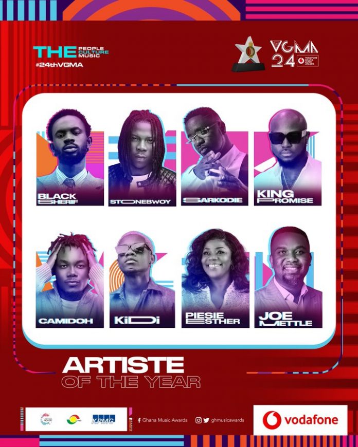 Artiste of the year