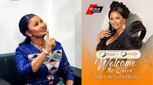 Nana Ama Mcbrown welcomed at Onua TV