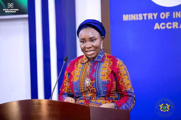A Deputy Minister of Information Fatimatu Abubakar