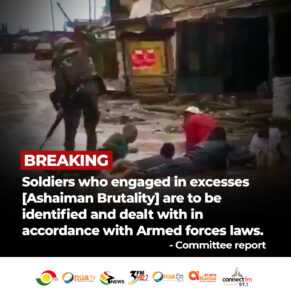 Findings of the Defence and Interior Committee on invasion of Ashaiman by soldiers 